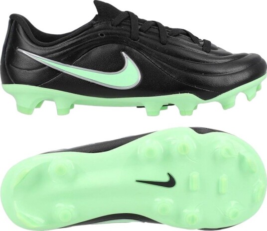 Nike Tiempo Maestro Academy MG Shadow   Svart/Illusion Green Små barn   Multi Ground (MG) størrelse 29½