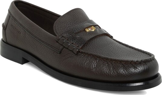 Tommy Hilfiger Hilfiger Tumble Lth Penny Loafer Brown 46