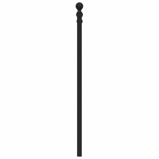  Sengegavl i metall svart 100 cm 8720845883461
