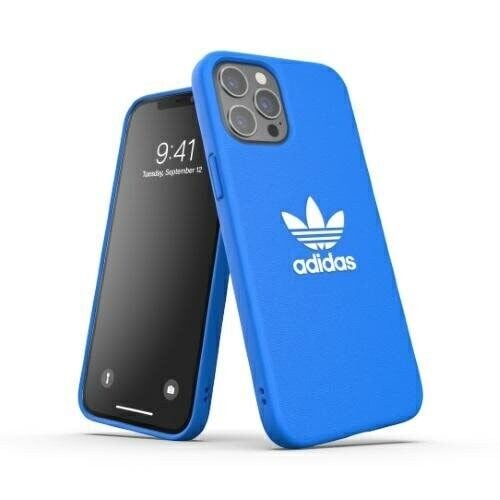 Adidas Mobildeksel for iPhone 12 Pro Max - Blå og Hvit Adidas Mobildeksel for iPhone 12 Pro Max - Blå og Hvit