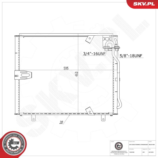Kondensator ESEN SKV 86SKV469