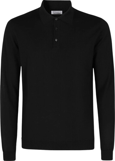 Roberto Collina, Herre, Topper, Svart, XL,