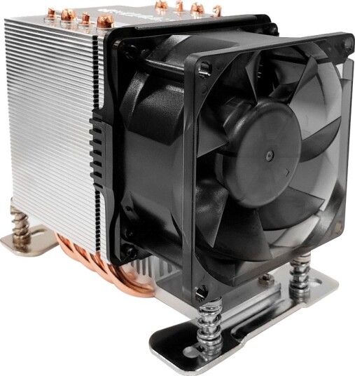 Dynatron A35 CPU-luftkjøler til PC 80mm Aluminium Svart