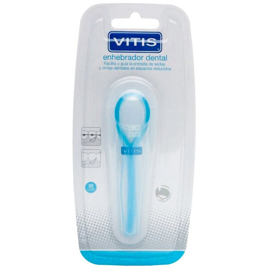 Kjeveortopedisk tanntråd VITIS Gjenger 25 pcs. Super Floss Kjeveortopedisk tanntråd VITIS Gjenger 25 pcs. Super Floss