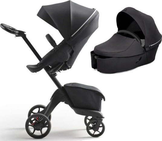 Stokke Vogn Xplory X Rich Black Ink. Liggedel