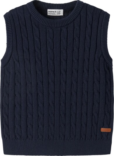 Name It Nmmraffat Knit Slipover NAVY BLAZER 92