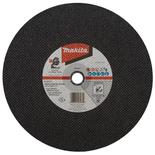 Makita E-04977-5 Skjæreskive 355 mm 5-pakning Maskintilbehør & forbruk Makita E-04977-5 Skjæreskive 355 mm 5-pakning Maskintilbehør & forbruk