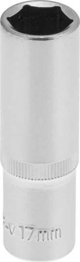 PELA Hylse 549082 Drivstørrelse 1/2", 6-Kant, Lang 17 mm