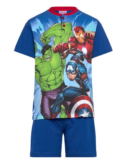 Marvel Pyjama   Blue   104