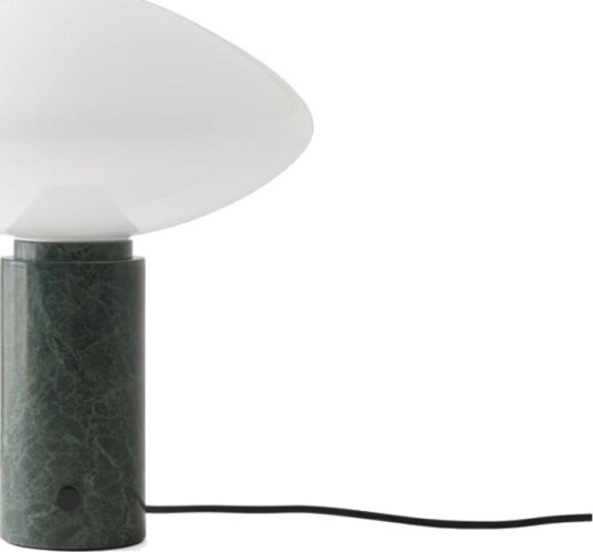 Bordlampe &Tradition dimmbar Grønn Stue Stein Design 41 Grønn