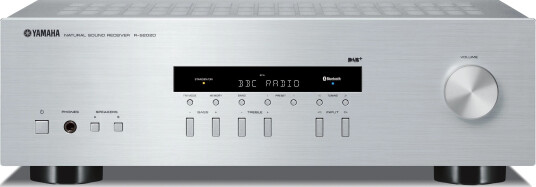 Yamaha R-S202D Stereoforsterker med DAB+ og Bluetooth i Sølv Yamaha R-S202D Stereoforsterker med DAB+ og Bluetooth i Sølv