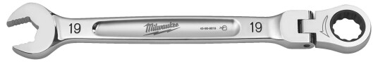 Milwaukee 4932480192 Skralle/kombinøkkel med leddhode 19 mm, Håndverktøy Milwaukee 4932480192 Skralle/kombinøkkel med leddhode 19 mm, Håndverktøy
