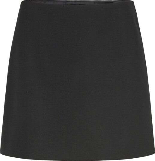 Filippa K Wool Mini Skirt - Black - 40
