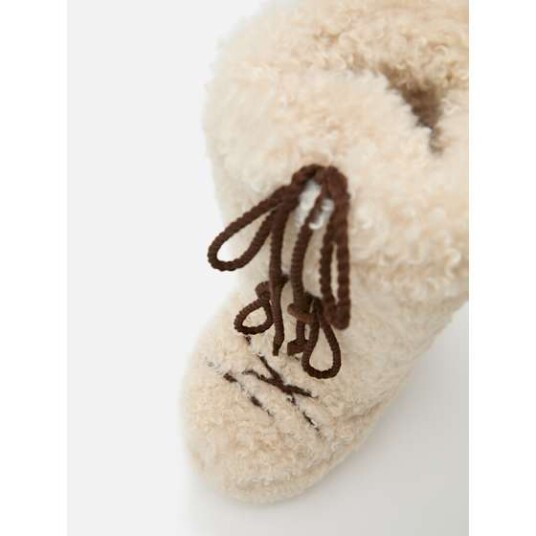 Moon Boot Icon Curly Extra Boots Ecru 35/38