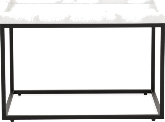 Kungshult Sidebord 60 cm - Hvit/Svart