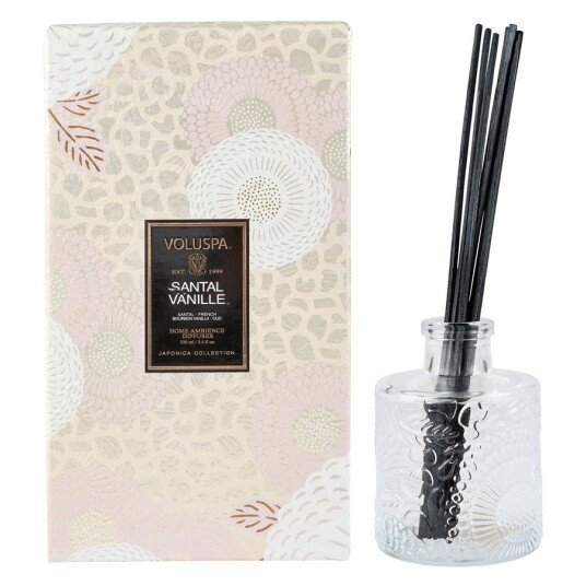 Voluspa Reed Diffuser Santal Vanille 100ml Voluspa Reed Diffuser Santal Vanille 100ml