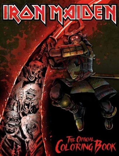 Iron Maiden: The Official Coloring Book Av David Calcano Iron Maiden: The Official Coloring Book Av David Calcano