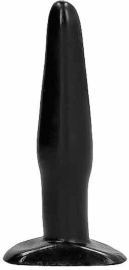 All Black Analplugg 12 cm