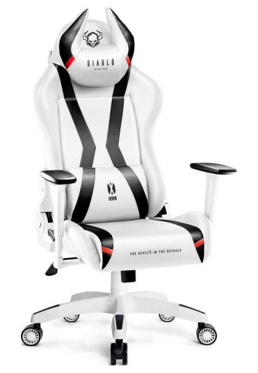 Fotel Diablo Chairs X-Horn 2.0 Normal Biały Fotel Diablo Chairs X-Horn 2.0 Normal Biały