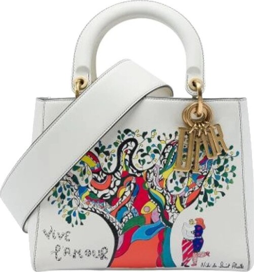 Dior Vintage Dame Pre owned Hvit ONE SIZE,