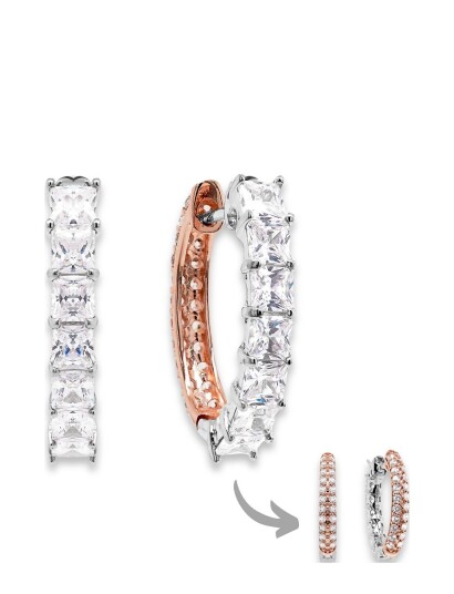MARMARA STERLING Two Sided Earrings |Guld |One Size
