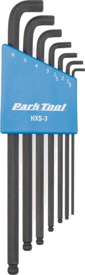 Park Tool HXS-3 - Unbrako sett, kort model 7 stk.1,5mm til 6mm Park Tool HXS-3 - Unbrako sett, kort model 7 stk.1,5mm til 6mm
