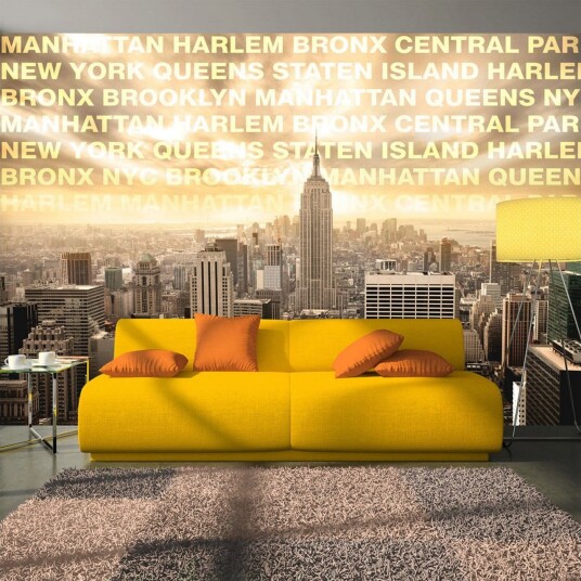 Veggmaleri Neighborhoods Of New York 150x105 - Artgeist sp. z o. o.