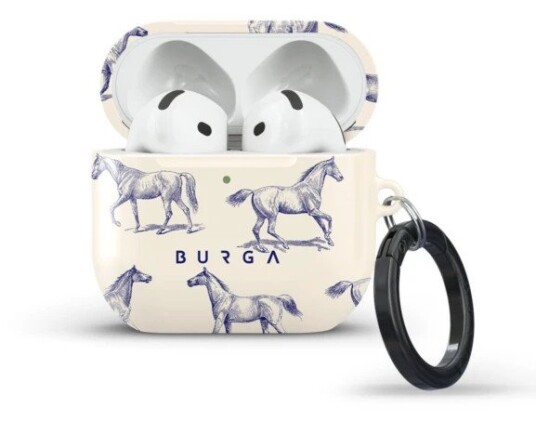 Burga Cover til Apple Airpods 4/4 ANC Derby Race Burga Cover til Apple Airpods 4/4 ANC Derby Race