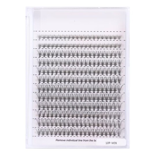 Individuella lösögonfransar Set natural look volume lash 40p Individuella lösögonfransar Set natural look volume lash 40p