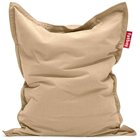 Fatboy Recycled Original Slim Cord Sittesekk Toffee