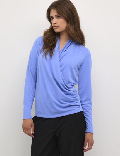 InWear Alanoiw Wrap Blouse Blue XXS