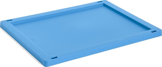 Hay Colour Crate Plastic Medium Lokk Electric Blue