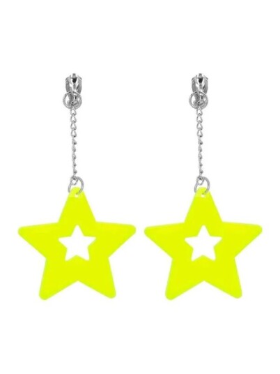 Boland - Earrings Neon Yellow Boland - Earrings Neon Yellow