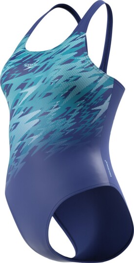 Speedo Hyperboom Placement Muscleback Navy 42