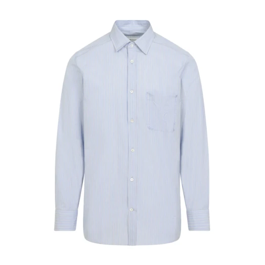 Maison Margiela Herre Skjorter Blå L, Maison Margiela Herre Skjorter Blå L,