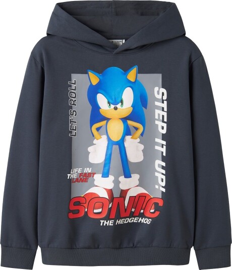 Name It Hettegenser NkmAlfe Sonic Ombre Blue Name It 6 år (116) Hettegenser Blå Marineblå Rød Svart