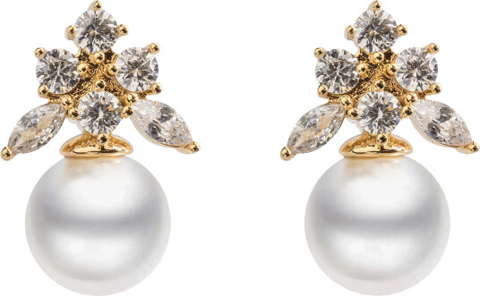 By Jolima Sophie Earring Gold ONE SIZE 2 cm