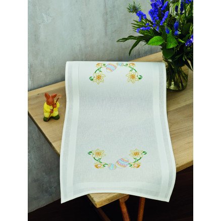Permin broderisett for påskeløper 40x80 cm