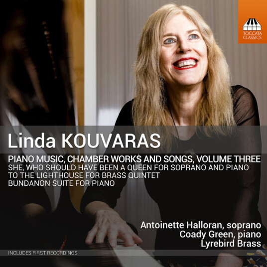 Antoinette Halloran Coady Green Lyrebird Brass Joel Brennan Joel Walmsley Carla Blackwood Don Immel Nelson Woods Kouvaras: Piano Music Chamber Works and Songs Vol. 3 CD
