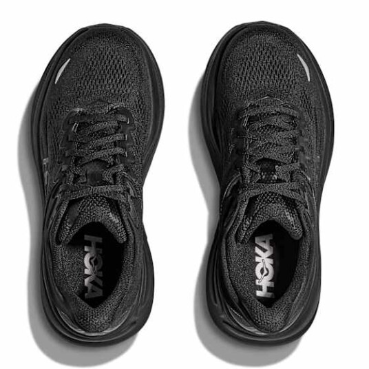 Hoka Bondi 9 Wide Herre Bblc/Black/Black 42 2/3