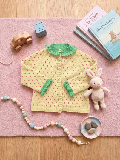 House Of Yarn IR 07-05g Strawberry jakke