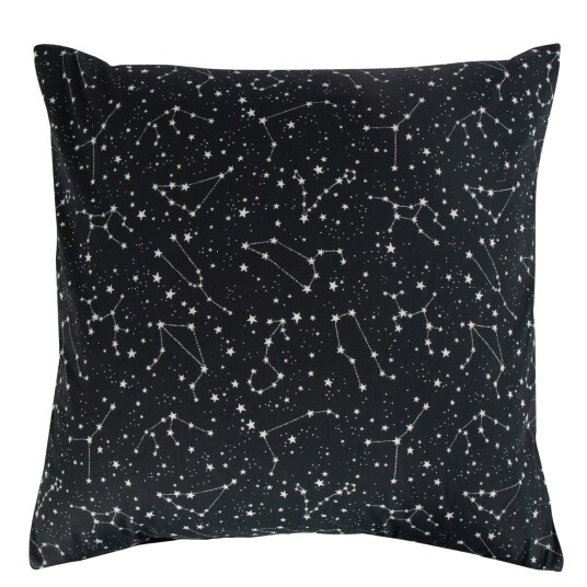 Borg Living Putetrekk - 100% bomull - Zodiac black - 60x63 cm