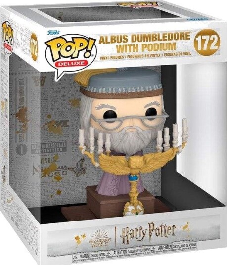 Northix Dumbledore popfigur med podium Harry Potter samleobjekt