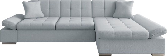 Vananda Soffa med Divan 3 seter Blå