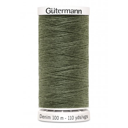Gütermann Denim 50 Sytråd Polyester 9025 100m