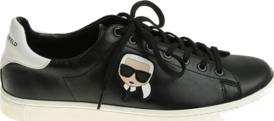 Karl Lagerfeld Herre Sko Svart 44 EU,