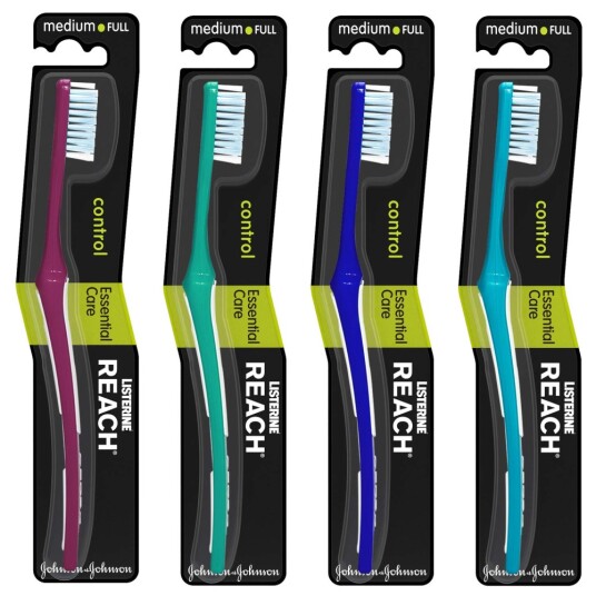 Listerine REACH tannbørstekontroll Medium 1 pcs.