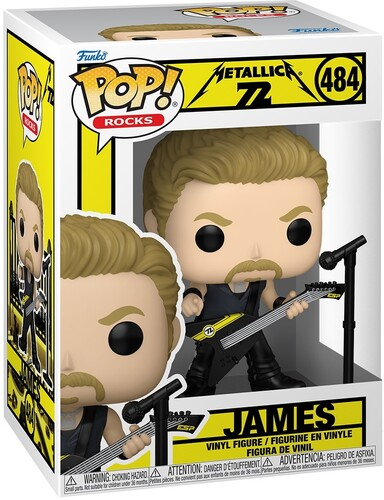 Funko POP! Metallica 72 James Figur