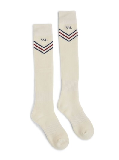 WoolLand Olden Lange Sokker Snow White 36 38 WoolLand Olden Lange Sokker Snow White 36 38