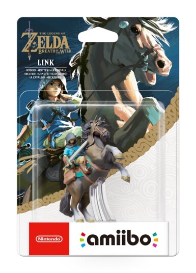 Nintendo Amiibo Figurine  Rider Link on horseback